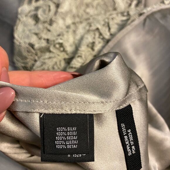 Ralph Lauren black label lace/silk dress, size 10 - Picture 9 of 11